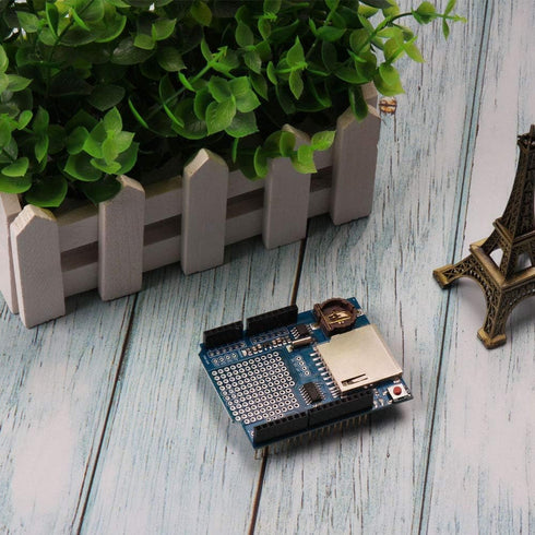 Ximimark 2PCS DS1307 Data Logger Module Logging Shield Data Recorder for Arduino UNO SD Card
