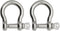 Extreme Max 3006.8294.2 BoatTector Stainless Steel Bow Shackle, 3/8", 2-Pack
