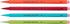 Paper Mate Non-Stop Mechanical Pencil, 0.7mm, HB #2, Assorted Neon Barrel Colours, 4 Count