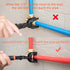 Push to Connect Removal Tool, Disconnect Tongs for 1/2”, 3/4”, 1” Push in Fittings Plumbing