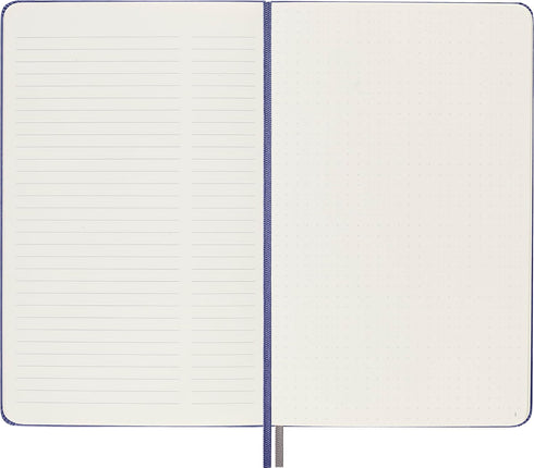 Moleskine Art Logbook, Hard Cover, Large (5" x 8.25"), Dotted, Lavender Violet, 160 Pages