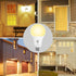 8 Pack Dusk to Dawn Light Bulbs Outdoor, 2700K Warm White, 9W (60W Equivalent) A19 E26 Automatic On/Off