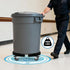 15-19 Inch 4 440lbs W B D WEIBIDA Trash Can Dolly Wheels Adjustable Round Roller with Wheels Drum Cart Heavy Duty Keg