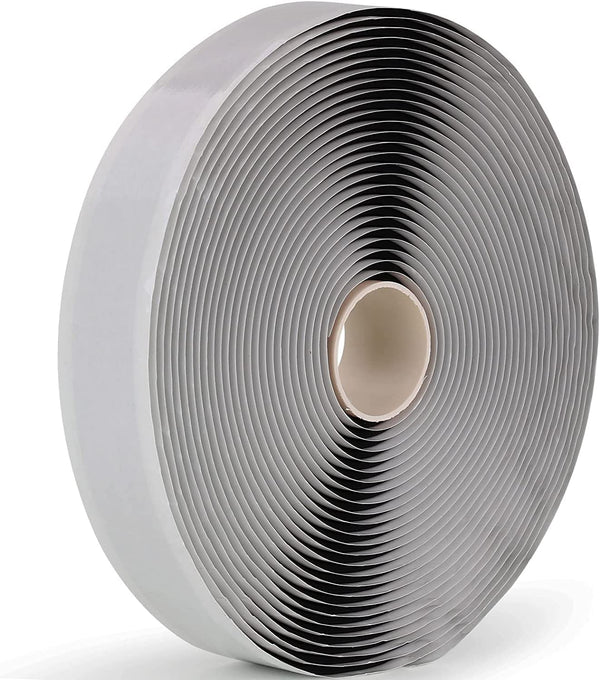LLPT Butyl Tape Black, 1 Inch x 33Ft, Leak Proof EPDM RV Repair, Window Glass, Boat Sealing