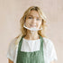 20 Veemoon PCS Clear Mouths Masks,Anti-Fog Mouth Shield Plastic Chef Masks with Chin Rests for Restaurant Catering