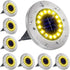 NFESOLAR Solar Lights Outdoor with 16 LEDs, Bright Solar Ground Lights Outdoor