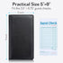 Book,5"9", 2 Server Book High Volume, Expandable Server Waitress Waiter Book, Sturdy Leather Waitress Book with Zipper