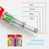 Fun Pens for Kids, 4-in-1 Multicolor Mini Kawaii Ballpoint Pens, 16Pcs Party Favors for Birthday Gifts