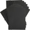 Large Notebook Journals Bulk, 12 Pack A4 Size, Black Cover, 60 Unlined Pages, 8.5x11 inch, 80GSM Paper