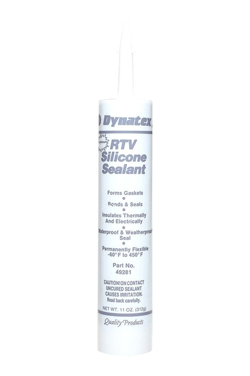 143384 Industrial Grade Silicone Sealant, Aluminum, Marine Caulk, 300ml Cartridge - Bonds, Seals, Protects - Waterproof, Weatherproof, Thermally and Electrically Insulating