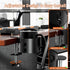 OOKUU Upgraded Large Desk Cup Holder Clamp, Anti-Spill Metal Office & PC Gaming Accessories, Compatible with Universal