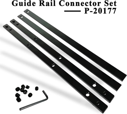 Guide Rail Connector Set P-20177 - Compatible with Makita Track Saw, Festool, DeWalt for Secure Cutting