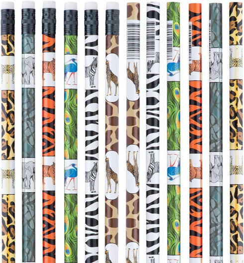 SmileMakers Zoo Animal Pencils - Classroom School Supplies -50 per pack by SmileMakers