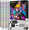 Wefomey RGB Under Cabinet Lights with Motion Sensor, 6 Pre-Cut LED Strip Lights