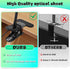 10X Magnifying Glass with Light, 48 LED Desk Magnifier with Clamp, Dimmable 3 Modes Magnifying LED Lamp for Crafts, DIY