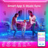 100ft TJOY Smart Led Strip Lights for Bedroom, Work with Alexa, RGB Color Changing Music Sync Led Lights with App
