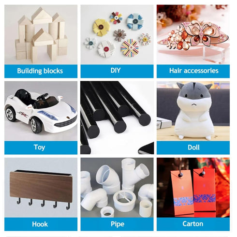 Black Hot Glue Sticks, 20Pcs for Mini Glue Gun, 0.43 Diameter X7.87" Long for DIY Projects