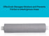 Nempkb 10"x144" Soft, Breathable Fabric Roll with Silver Complex Ideal for Wound Care, Dressings, and Skin Fold