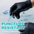 Medical Nitrile Exam Gloves, Powder-Free, Latex-Free, Non-Sterile, Food Safe, 4 mil, 100 Pcs