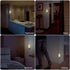 TOPINCN Motion Sensor Castle Night Light, Wall Sconce with Soft Illuminance, Wall Light for Bedroom Staircase Hallway