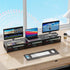 gianotter Computer Monitor Stand Riser, Desk Organizers and Accessories with Drawer, Office Desk Accessories