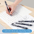 M&G Gel Pens Set, 0.5mm Black Ink Medium Point, 30 PCS Gel Ink Retractable Rollerball Pens for Writing