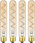 Dimmable T10 LED Bulbs, Warm White 2200K Amber, 7.3inch Long Tubular Light