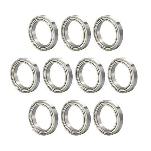 6704ZZ 10 PCS Deep Groove Ball Bearing 20×27×4mm Double Metal Shielded for Industrial Machine and Power Tools