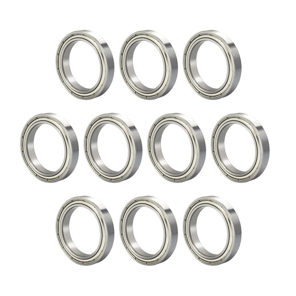 6704ZZ 10 PCS Deep Groove Ball Bearing 20×27×4mm Double Metal Shielded for Industrial Machine and Power Tools