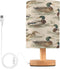 Vozoza Mallard Duck LED Table Lamp with USB Port Night Light Bedroom Lamps