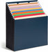 Smead Stadium File, 12 Pockets, Alphabetic/Monthly/Daily, Letter Size, Navy Blue (70211)