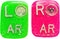 Alisha Goes Crafty BB Xray Markers, Rectangle, Mitchell Markers, Positioning BB's, Glitter, Initials