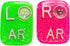 Alisha Goes Crafty BB Xray Markers, Rectangle, Mitchell Markers, Positioning BB's, Glitter, Initials