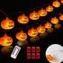 Halloween Lights,20FT 40 LEDs Holiday String Lights for Indoor Outdoor Decor,Battery Operated