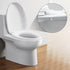 Plastic Toilet Seat Hinge Bolt Screws 2 Pack, Replacement with Nuts and Washers for Top Mount Toilet Seat