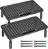BONTEC Monitor Stand 2 Pack Height Adjustable Metal Riser with Pen Holder,