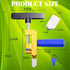 Canitu 2 in 1 Manual Tile Glass Cutter Tool Kit with 3-15 mm Tungsten Steel Blades for DIY Cutting