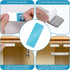Tucnoeu 20pcs Under Cabinet Light Adhesive Magnetic Strips, Replacement Metal Strips for Magnets with Adhesive Backing