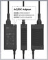MUNBYN AC Adapter 24V 2.0A Power Supply - Black Power Adapter for P941, P130, 129B Label Printers