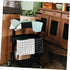 Setup ERINGOGO Utility Rolling Cart Organizer Stylish Hanging Cup Basket for Office Desk Space Saving Desktop Trash