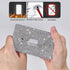 Silver Bling Rhinestones Single Toggle Switch Light Switch Cover Plates - Cute Sparkling Wall Plates for Home