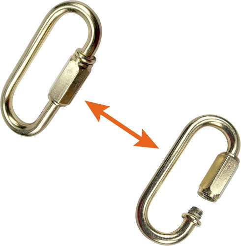Amadget 20 Ft Lighting Chain with Connection Locks for Hanging Lamp, Chandelier, Pendant, Lantern, Swag Lamp