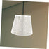 KALLORY Desktop Lamp Shadow Lamp Shade, Iron Lampshade Replacement Clip on Table Lamp Cover for Floor Lamp Chandelier