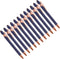YOKIVE 12 Pcs 2 in 1 Black Ink Metal Ballpoint Pen with Stylus Tip, 1.0mm Medium Point for Touch Screens, Office,