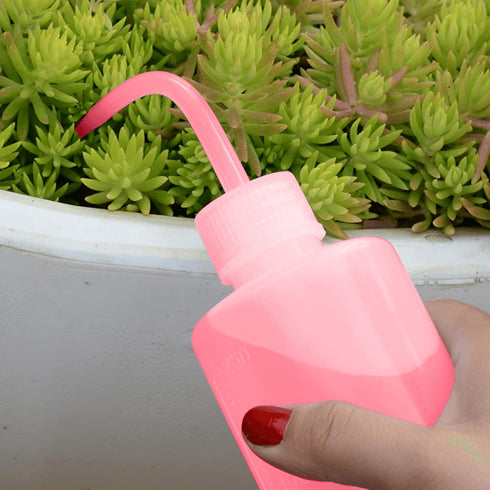 Wash Bottles - 2pcs 250ml Economy Plastic Safety Wash Bottle, Medical Label Green Soap Cleaning Bottle (Pink)