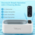 ylkjny 55KHz 400ml 4 Ultrasonic Jewelry Cleaner, Ultrasonic Cleaner with Cleaning Modes & LED Light, Ideal for Jewelry