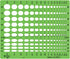 Westcott Small Ellipse Template #1 (T-807)
