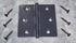 Generic Plantation Shutter Hinge 2 1/2 Inch X 2 1/2 Inch/Black Satin Finish