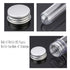 Test Tubes 25x140mm (40ml), Clear Plastic Tubes with Screw Caps for Science Experiments and Storage