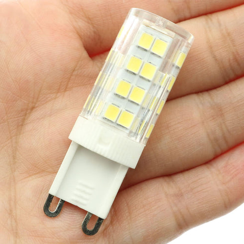 2Pcs Bulb 5W, Non-dimmable led Light, Daylight White 5000K, 360 Degree Omni Beam Angle, G9 Base-120V, led Light for Home Lighting, Bedroom, Ceiling Fan, 5W 110V-220V by SQXBK
